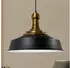 Bamyum Asletl Long Knob Pendelleuchte Industrial Schwarz Metall Ø40cm E27 (BMM2013SLTB01)
