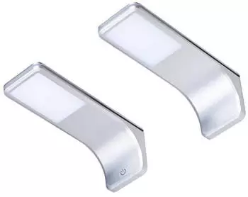 Kalb LED Unterbauleuchte flach dimmbar Touch-Schalter, 2er Set, neutralwei&szlig; (KA20891_NW_S2)