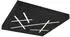 Trio Snip LED Decken- & Wandleuchte dimmbar, schwarz matt, 50cm (630810132)