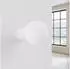 Sollux Halo Wandleuchte Aluminium/Glas Weiß IP44 (SL.1707)