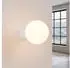 Sollux Halo Wandleuchte Aluminium/Glas Weiß IP44 (SL.1707)