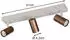 Trio Taryn Deckenspot 3-flammig braun GU10 (R86853065)