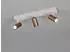 Trio Taryn Deckenspot 3-flammig braun GU10 (R86853065)