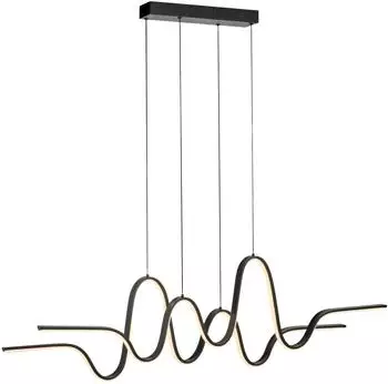 Paul Neuhaus Altitude LED-Pendelleuchte Schwarz 125cm Dimmbar (2292-18)