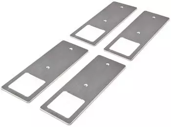 Kalb LED Unterbauleuchte Edelstahl geb&uuml;rstet 5W neutralwei&szlig; 4er Set (KA220042_4er)