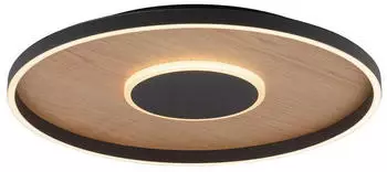 Mondo LED-Deckenleuchte Famera &Oslash; 58,5 cm braun/schwarz (6323-79)