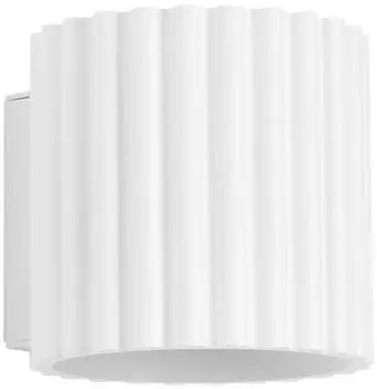 Sollux Aura Wandleuchte Aluminium wei&szlig; G9 (SL.1781)