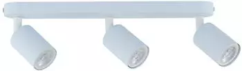 TK Lighting Livia Deckenstrahler 3-flammig Metall Hellblau GU10 (10238)