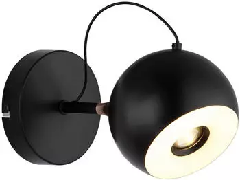 Globo Donovan Wandleuchte LED 10W Metall schwarz/gold (DONOVAN)
