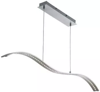 Searchlight Wing Bar LED-Pendelleuchte, Nickel matt, 10W 3000K (2076SS)