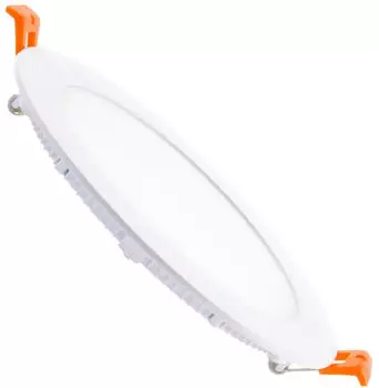 LEDKIA LIGHTING SuperSlim Runder LED-Einbaustrahler 12W, Ø155mm, 5000K, 10er-Pack