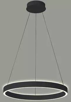 Italux Brasco LED-Pendelleuchte Up&Down 60W Schwarz Ø60cm (PND-56215D-060RPC-BK-3KS4K-TRDIMM)