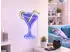 Trio Cheers LED-Wandleuchte USB-C 5V, Transparent, 32,5x43cm (R23731100)