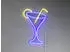 Trio Cheers LED-Wandleuchte USB-C 5V, Transparent, 32,5x43cm (R23731100)
