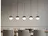 Trio Senta LED-Hängelampe 5-flammig Anthrazit 114cm 3000K (R33555142)