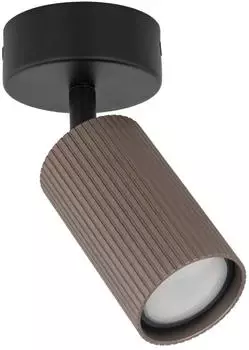 TK Lighting Tune Deckenspot 1-flammig, Metall, braun, GU10 (16146)