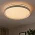 Trio Solit LED-Deckenleuchte Kunststoff Weiß matt 14W 1800lm RGB (R63581131)