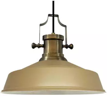 Bamyum Asletl Pendelleuchte Industrial Metall &Oslash;41cm Beige E27 (BMM2013XXSE32)