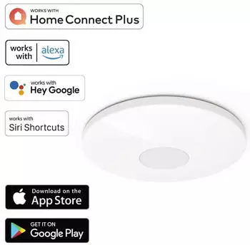 Hama Smart Home WiFi LED-Deckenleuchte, rund, dimmbar, 40W, &Oslash;50cm (176561)