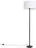 QAZQA Simplo Stehlampe Leinenschirm weiß 45cm (98579)