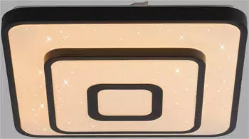 JUST LIGHT LED-Deckenleuchte 17W 3000K 1900lm schwarz IP20 (15455-18)