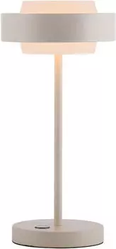 Sch&ouml;ner Wohnen LED-Tischleuchte ELMO 17,5x36,5x17,5 cm sandbrise
