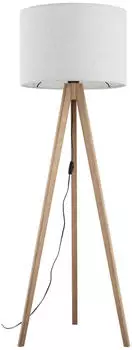 TK Lighting Grand Stehlampe Creme/Kiefer 145cm E27 (16007)