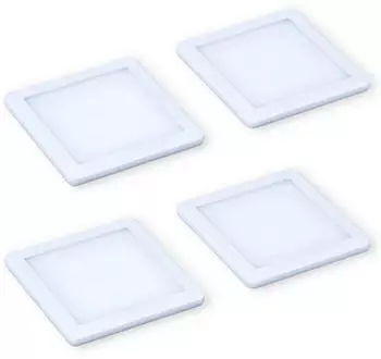 Kalb LED Unterbauleuchte Küche 4er Set warmweiß