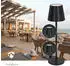 Nedis Dimmbare Tischlampe 1.8W 150lm 3000-6000K IPX4 Akkubetrieben (LTOUT05BK)