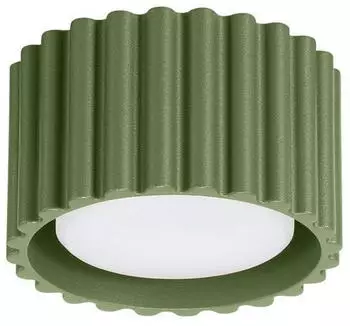Sollux Aura Einbaustrahler GX53 10W Olivgr&uuml;n Aluminium (SL.1797)