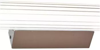 QAZQA Coco Retro Wandleuchte Bronze 80,4cm LED 30W IP44 (108722)