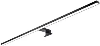 Kalb LED Spiegelleuchte 100cm 230V Neutralwei&szlig; Schwarz (KA210089)