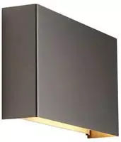 Qazqa Moderne Wandleuchte Gunmetal 2-flammig - Otan