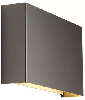 QAZQA Otan Moderne Wandleuchte Gunmetal 2-flammig (109060)