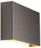 QAZQA Otan Moderne Wandleuchte Gunmetal 2-flammig (109060)