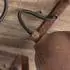 QAZQA Gina Deckenstrahler 4-flammig rostbraun mit Holz kippbar (96675)