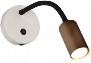 Trio Taryn Wandleuchte Spot, Kaffeebraun (R26851765)