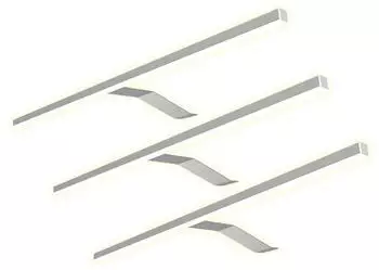 Kalb LED Aufbauleuchte Schrankbeleuchtung 600mm Warmweiß, 3er Set (KA210011_S3)