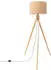 Sollux Natt Stehleuchte Stoff/PVC/Holz Beige E27 15W (SL.1905)