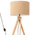 Sollux Natt Stehleuchte Stoff/PVC/Holz Beige E27 15W (SL.1905)