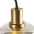 QAZQA Zuzanna LED Tischleuchte dimmbar, schwarz/gold (107440)