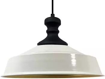 Bamyum Asletl-Knob Pendelleuchte Metall wei&szlig;, &Oslash;40cm (Asletl-Knob)