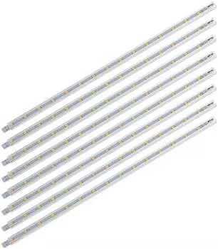 sebson LED Lichtleiste 30cm 12V warmwei&szlig;, 8er-Set, 2W, 190lm (SET_8_UNDER)