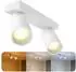 SSC-LUXon NUVIO Aufbaustrahler 2-flammig, GU10 LED 6W, 3 Lichtfarben dimmbar