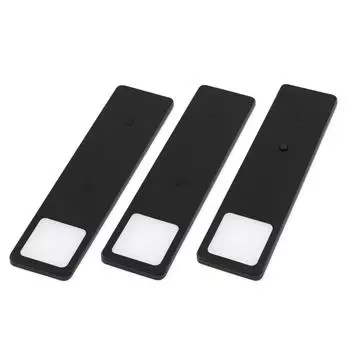 Kalb Solid2 LED Unterbauleuchte 3er-Set schwarz, 3W, neutralweiß