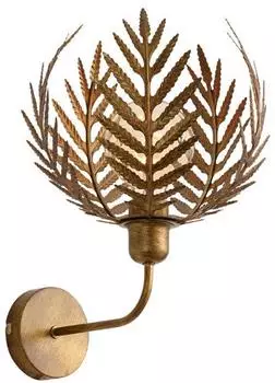 QAZQA Botanica Wandleuchte Vintage, Stahl, gold (105095)