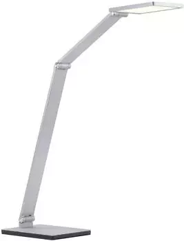 Paul Neuhaus Q-HANNES LED-Tischleuchte Smart Home, CCT, dimmbar, silber (4875-95)