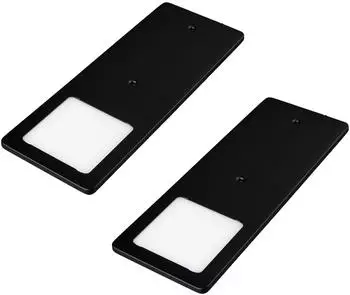 Kalb LED Unterbauleuchte schwarz 5W warmwei&szlig;, 2er Set