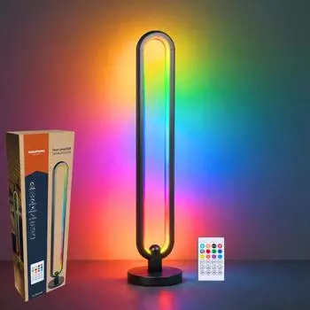 Grundig RGB Stehlampe 104,5cm LED mit Fernbedienung und Musikmodus (MEGREL7740/0041)