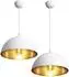 CCLife Technic Industrielle Pendelleuchte Metall E27, 2er-Set (DHGLT001VB)